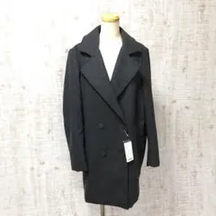 URBAN RESEARCH タグ付き メルトンダブルコート D.GRY ONE