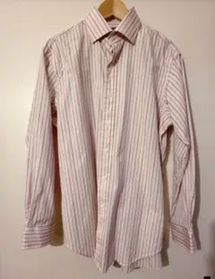 ポロラルフローレン シャツ ピンク ストライプ
