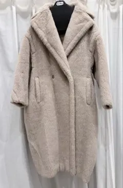大人気‼️MAX MARAのアイコン、テディベアコート　サンド　S✨のサムネイル