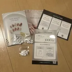 EVER NAIL ネイルチップ サイズ確認　3タイプセット