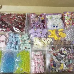 デコパーツ ネイパ 封入パーツ まとめ売り セット 大量 ハンドメイド 資材