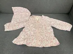 春秋長袖アウター　80cm 上着　フード　ビケットクラブ