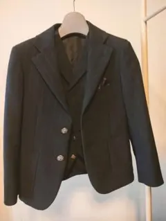 フォーマルセット ダークブルー ストライプ　110