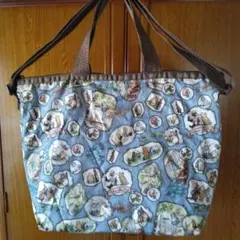 ❤LeSportsacクマのプーさん➰クラシック2wayトートバック