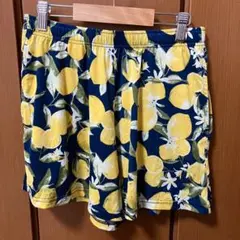 ニトリ ルームパンツ レモン ネイビー Mのサムネイル