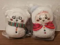 ちいかわ エニマイくじ E賞 マスコット モモンガ & 古本屋 カニちゃん