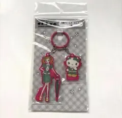 ⑤ ご近所物語 サンリオ 2連チャームキーホルダー コラボ