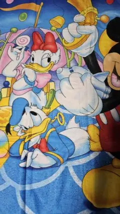ミッキーと仲間たちのタオル ブランケット