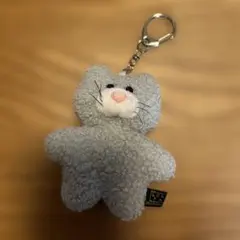 mojojojo ローリーズファーム　トイキーホルダー GRY ネコ