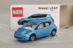 【日産工場見学記念】トミカ No.120 日産 リーフ アクアブルー