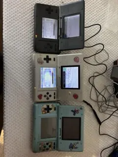 ジャンク　Nintendo DS 本体　三点セット　まとめ