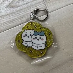 ちいかわ ラメ アクリルキーホルダー2 ちいかわとハチワレ