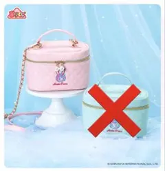 メゾピアノ 当たりくじ バニティポシェット ピンク