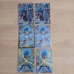 ドラゴンボールダイバーズ　ゴッドレア・CP ６枚セット