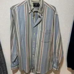 CHAPS RALPH LAURENストライプ 長袖シャツ M