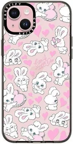 CASETiFY iPhone 15 Plus ケース クリア ブラック