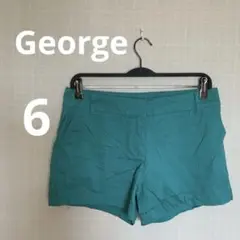 George ターコイズ ショートパンツ 6