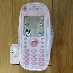 たまごっち ペンポーチ 携帯電話型　みみっち　ピンク