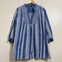 ZARA ザラ エンブロイダリーミニワンピース チュニック 刺繍