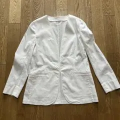 セオリーリュクス ノーカラージャケット サイズ38 - メルカリ