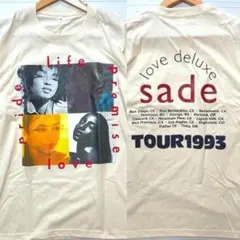 Sade　Tシャツ　シャーデー 　Love Deluxe Tour 1993