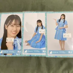 日向坂46 セミコンプ　清水理央　4回目のひな誕祭　オープニング青衣装