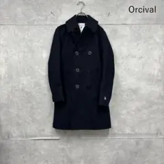 Orcival オーシバル ウール Pコート ロング N2154