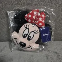 新品 ミニーちゃん 顔型バッグ ポシェット 肩掛け ポーチ ディズニー