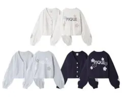 【3点セット/アイボリー】gelato pique ルームウェア