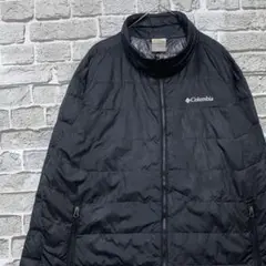 Columbiaコロンビア　ナイロンジャケット中綿XLブラックアウトドア1001
