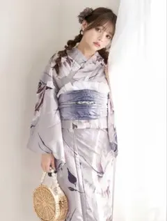 sugar ネイビーピオニー柄浴衣帯セット 3点セット | Mercari