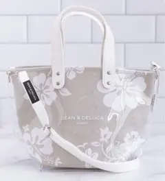 値下げ‼️ディーンアンドデルーカ　ハワイ限定品　 ハイビスカスグレー