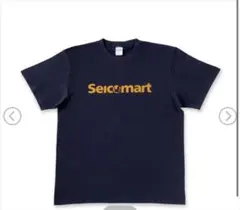 セイコーマートオリジナルTシャツ（半袖）・セイコーマートロゴ　ネイビー　Sサイズ
