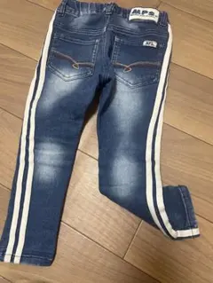 MPS デニムブルー スリムフィットパンツ　100cm