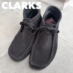 CLARKS ワラビー　黒　26.5