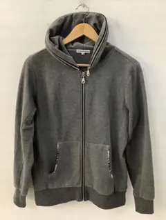 値下◎1.8A594P◎セマンティックデザイン◎ジップアップパーカー◎グレー◎Mのサムネイル