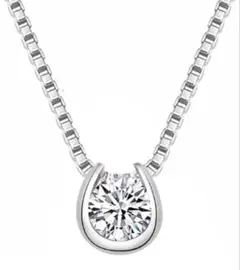 ネックレス レディース 人気 ホースシュー スワロフスキー ジルコニア