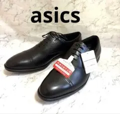 【新品】asics texcy luxe ビジネスシューズ 28.0cm 黒のサムネイル