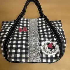 ディズニー　ミニーマウス　バルーントートバッグ