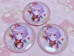 東方Project レミリア ラッキー缶バッジくじ 缶バッジ 3個セット