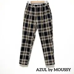 상태좋음 AZUL by MOUSSY 체크 팬츠 S