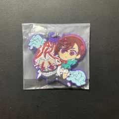 ガチャ でふぉラバ ダンダダン vol.2 モモ・オカルン キーホルダー