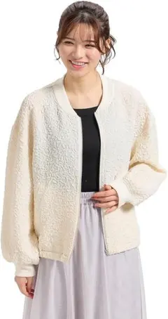 最終値下げ！新品ハニーズ アイボリー ブルゾンS