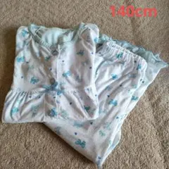 子供用パジャマ　セット　半袖　フリル　140cm　リボン