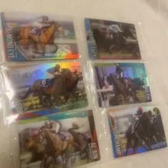 サラブレッドホースコレクション　6枚セット