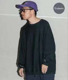 新品『別注』Champion×Wide Dad スウェット サイズ:1 ネイビーのサムネイル