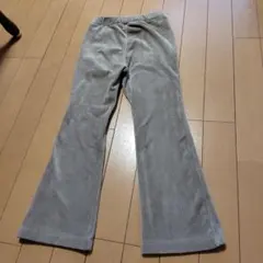 GU コーデュロイ フレアパンツ 120