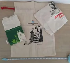 ムーミン トートバッグ 巾着 moominHOUSECafé MOOMIN