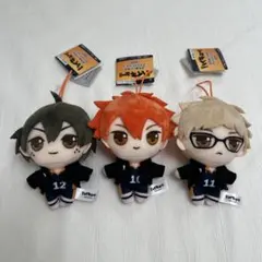 ハイキュー ぷちぬいぐるみ 日向翔陽 月島蛍 山口忠