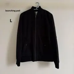 launching pad ブラック ブルゾン Lサイズ